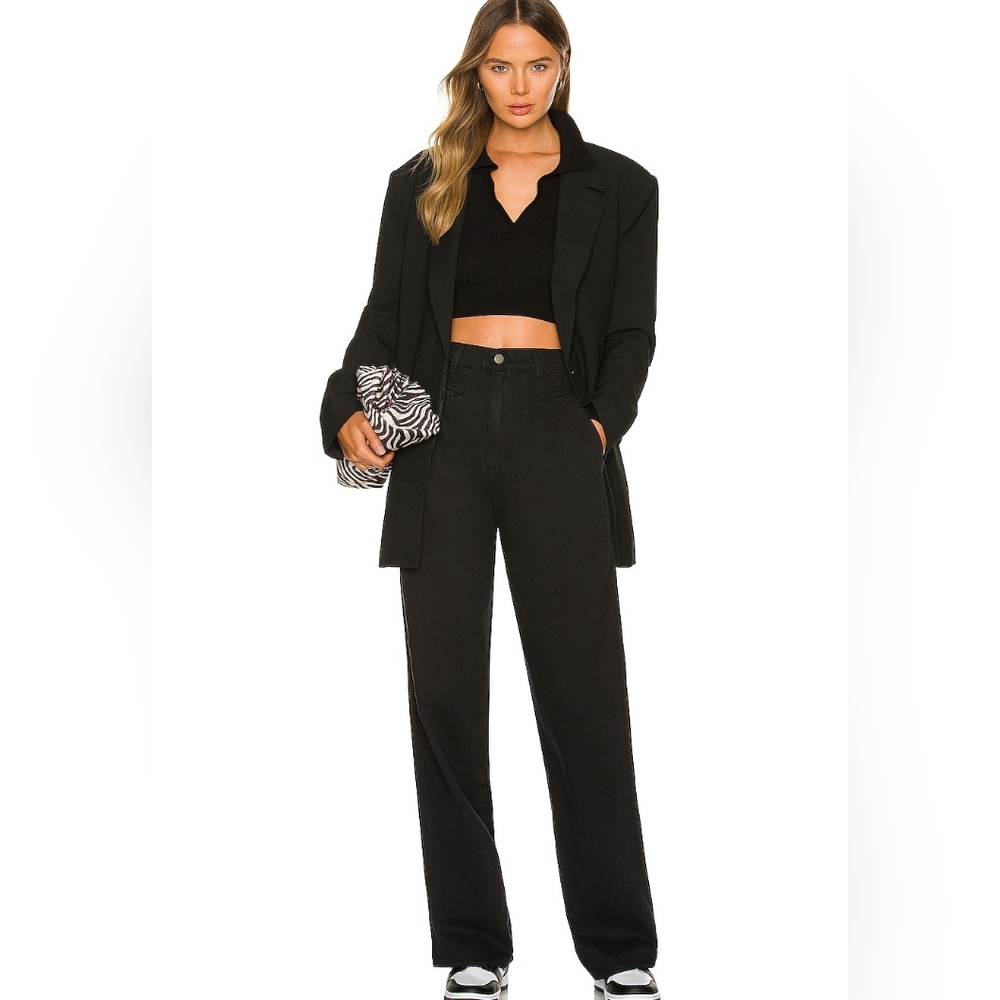 GRLFRND Morgan Wide Leg Jeans